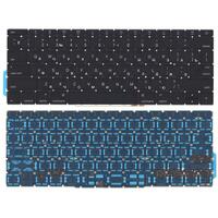 Купить Клавиатура для ноутбука Apple MacBook (A1708), Black, (No Frame), RU (плоский энтер)