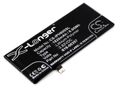 Аккумуляторная батарея для Apple CS-IPH800SL iPhone 8 3.82V Black 1820mAh 6.95Wh