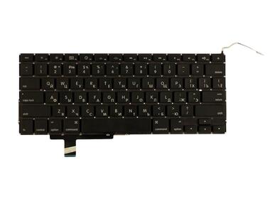 Клавиатура для ноутбука Apple MacBook Pro (A1297) с подсветкой (Light) Black, (No Frame), RU (горизонтальный энтер) - фото 2