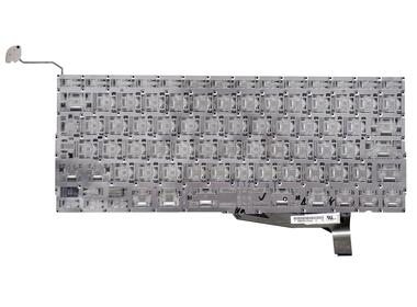 Клавиатура для ноутбука Apple MacBook Pro A1286 (2011, 2012 года) с подсветкой (Light), Black, (No Frame), без (SD), RU (вертикальный энтер) - фото 3