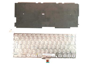 Клавиатура для ноутбука Apple MacBook Pro (A1278) Black, (No Frame), RU - фото 3