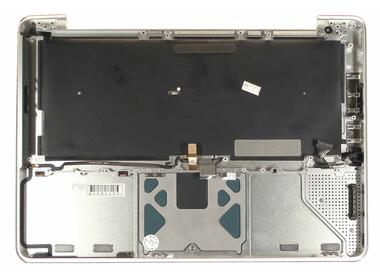 Клавиатура для ноутбука Apple MacBook Pro (A1278) 2011 Black, (Silver TopCase), RU (горизонтальный энтер) - фото 2