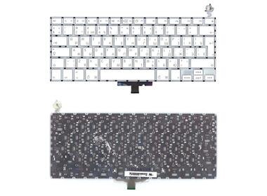 Клавиатура для ноутбука Apple MacBook 13.3" for Intel (A1181) White, (No Frame), RU (вертикальный энтер)