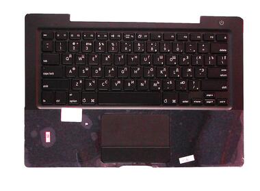 Клавиатура для ноутбука Apple MacBook (A1181) Black, (Black TopCase), RU - фото 3