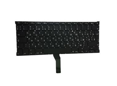 Клавиатура для ноутбука Apple MacBook Air 2011+ (A1369) с подсветкой (Light), Black, (No Frame), RU (вертикальный энтер)