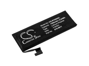 Аккумуляторная батарея для смартфона Apple CS-IPH500XL iPhone 5 3.8V Black 1590mAh 6.04Wh