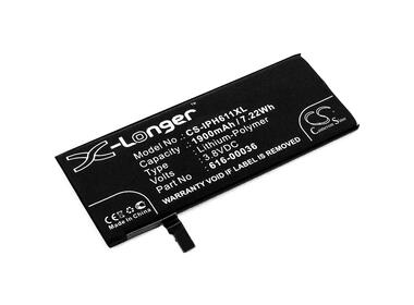 Аккумуляторная батарея для Apple CS-IPH611XL iPhone 6S 3.8V Black 1900mAh 7.22Wh