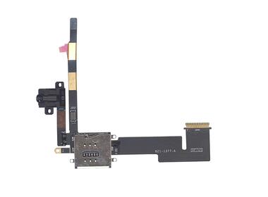 Шлейф аудио разъема с коннектором Sim карты для Apple iPad 2