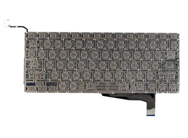 Клавиатура для ноутбука Apple MacBook Pro (A1286) (2011, 2012 года) с подсветкой (Light), Black, (No Frame), без (SD), RU (горизонтальный энтер) - фото 3