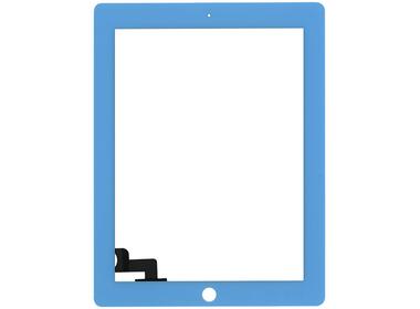 Тачскрин (Сенсорное стекло) для планшета Apple iPad 2 A1395, A1396, A1397 голубой