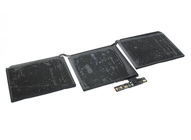 Аккумуляторная батарея для ноутбука Apple A1713 MacBook Pro Retina 13 Touch Bar A1708 11.40V Black 4700mAh Orig