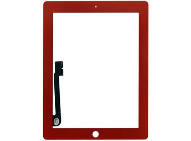 Тачскрин (Сенсорное стекло) для планшета Apple iPad 3 A1416, A1430, A1403, A1458, A1459, A1460 красный