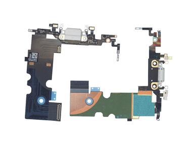 Шлейф разъема питания для смартфона Apple iPhone 8 Plus Orig белый