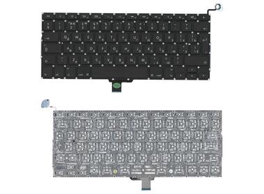 Клавиатура для ноутбука Apple MacBook (A1278) Black, RU (вертикальный энтер)