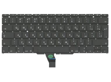 Клавиатура для ноутбука Apple MacBook Air 2011+ A1370 (2010, 2011 года), A1465 (2012, 2013, 2014, 2015 года) с подсветкой (Light) Black, (No Frame), RU (вертикальный энтер) - фото 2