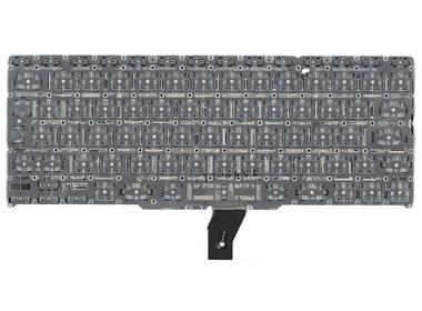 Клавиатура для ноутбука Apple MacBook Air 2011+ A1370 (2010, 2011 года), A1465 (2012, 2013, 2014, 2015 года) с подсветкой (Light) Black, (No Frame), RU (вертикальный энтер) - фото 3