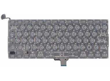 Клавиатура для ноутбука Apple MacBook 2011+ (A1278) Black, (Original), (No Frame), RU (вертикальный энтер) - фото 3