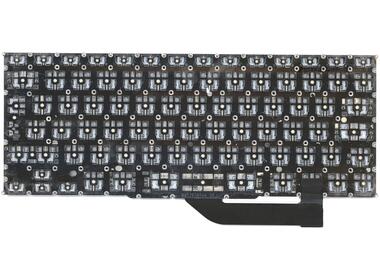 Клавиатура для ноутбука Apple MacBook Pro 15&quot; A1398 (2012, 2013, 2014, 2015 года) с подсветкой (Light) Black, (No Frame), RU (вертикальный энтер) - фото 3