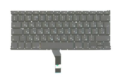 Клавиатура для ноутбука Apple MacBook Air 2010+ (A1369) Black, (No Frame), RU (вертикальный энтер) - фото 2