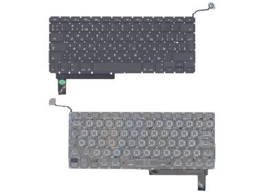 Клавиатура для ноутбука Apple MacBook Pro (A1286) (2011, 2012 года) Black, (No Frame), с (SD), (Original), RU (вертикальный энтер)