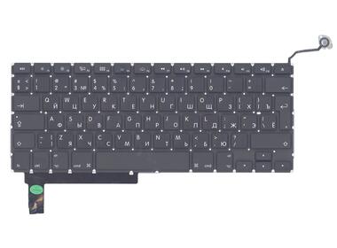 Клавиатура для ноутбука Apple MacBook Pro (A1286) (2011, 2012 года) Black, (No Frame), с (SD), (Original), RU (вертикальный энтер) - фото 2