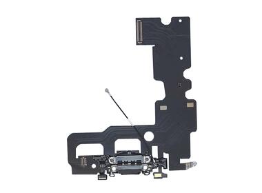 Шлейф разъема питания для смартфона Apple iPhone 7 серый