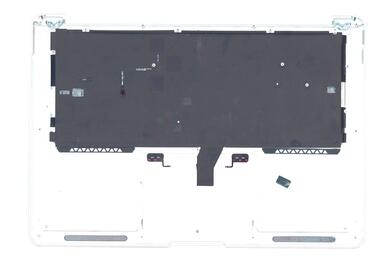 Клавиатура для ноутбука Apple MacBook Air 2013+ (A1466) Black с топ панелью, RU (горизонтальный энтер) - фото 3