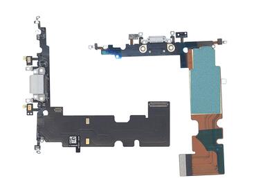 Шлейф разъема питания для смартфона Apple iPhone 8 Plus белый