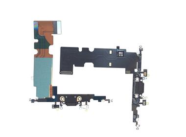 Шлейф разъема питания для смартфона Apple iPhone 8 Plus черный