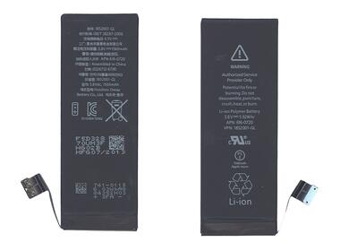 Аккумуляторная батарея для смартфона Apple 616-0720 iPhone 5S 3.8V Black 1560mAh 5.92Wh