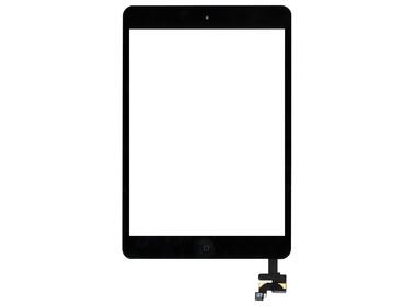 Тачскрин для планшета Apple iPad mini + stiker + IC с кнопкой Home original черный