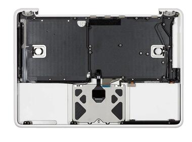 Клавиатура для ноутбука Apple MacBook Pro (A1342) White, (White TopCase), RU (вертикальный энтер) 13,3" - фото 2