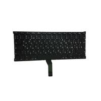 Купить Клавиатура для ноутбука Apple MacBook Air 2011+ (A1369) с подсветкой (Light), Black, (No Frame), RU (вертикальный энтер)