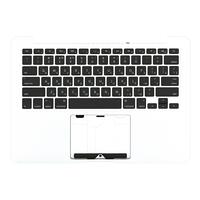 Купить Клавиатура для ноутбука Apple MacBook Pro (A1425) Black, (Silver TopCase), RU (горизонтальный энтер)