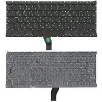 Купить Клавиатура для ноутбука Apple MacBook Air 2011+ (A1369) с подсветкой (Light), Black, (No Frame), RU (вертикальный энтер)