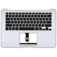 Купить Клавиатура для ноутбука Apple MacBook Air 2012+ (A1466) Black, (Silver TopCase), RU (горизонтальный энтер)